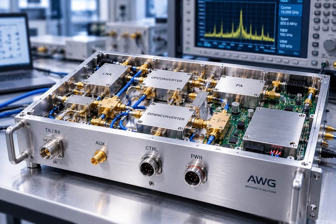 AWG Custom RF transceivers AWG Custom L-KU/Ka Band RF transceivers