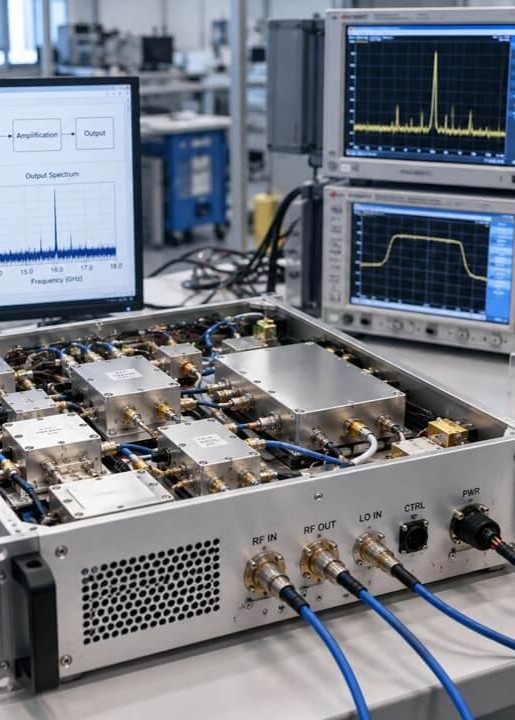 AWG Microwave Trasnsceiver Integration and Design