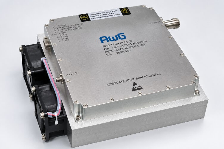 150W Ku-Band High Power Solid State Amplifier